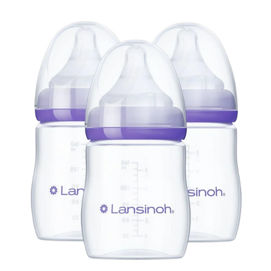 Lansinoh Baby Bottles, 5 Ounces, 3 Count