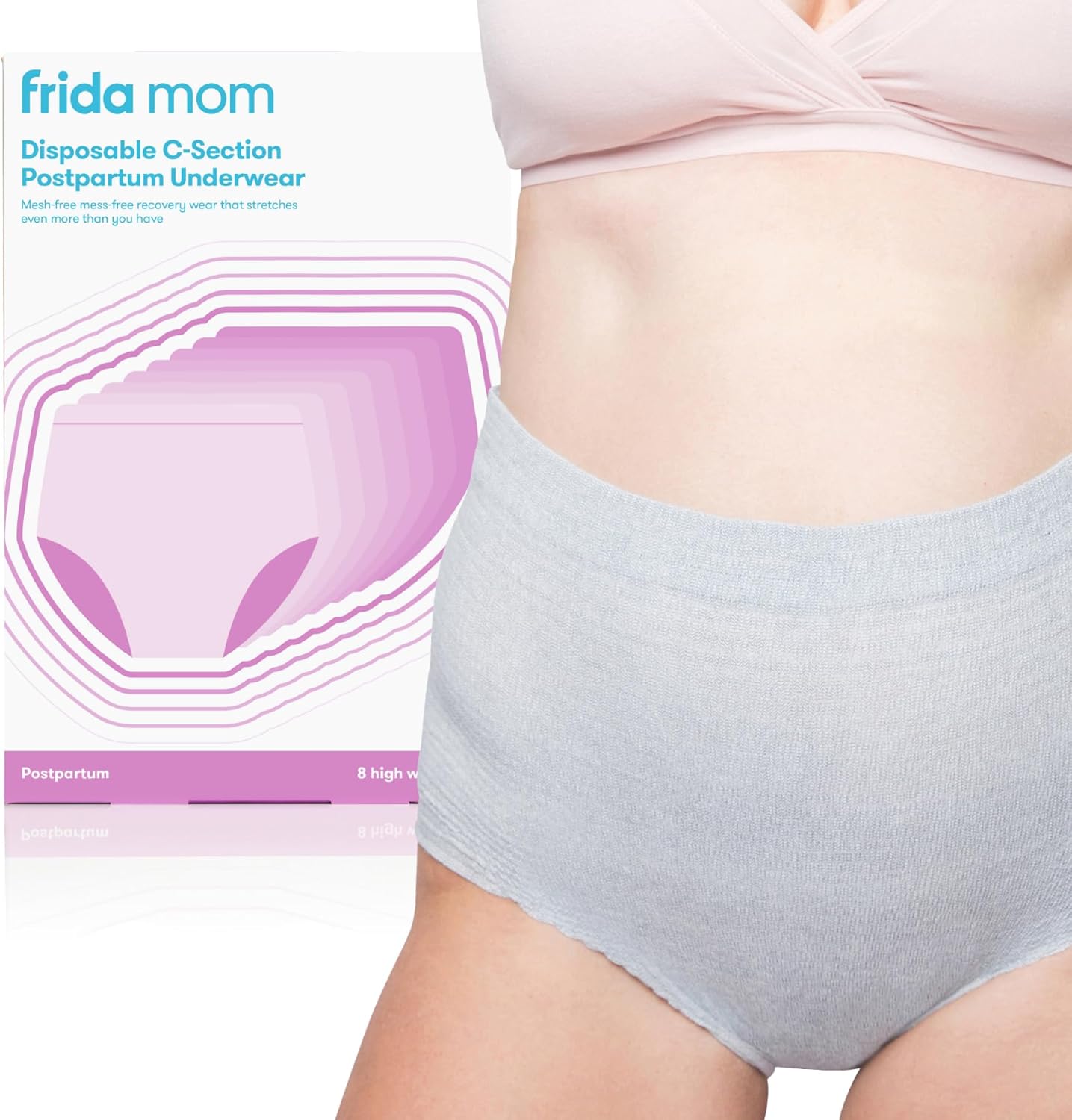 Frida Mom Disposable C-Section Postpartum Underwear - 8 Count