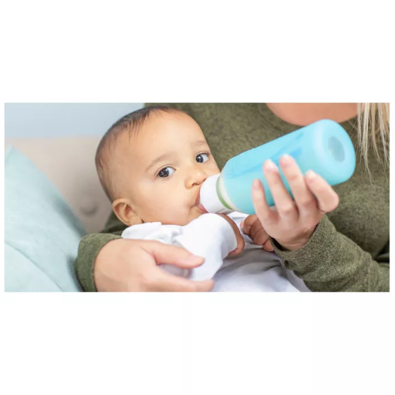 Dr. Brown's Narrow Neck Glass Sleeve (Blue) - 250 ml