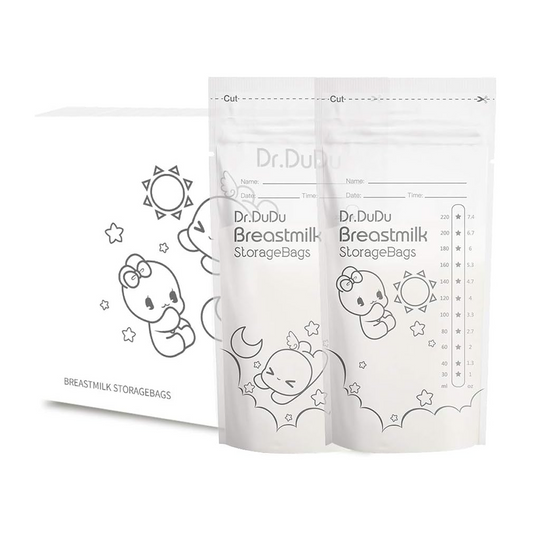 Dr. DuDu Breastmilk Storage Bags, 50 count, 220 ml