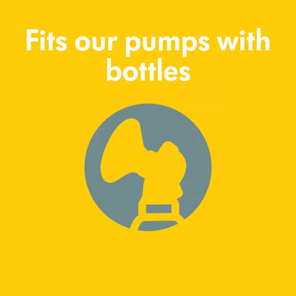 Medela Breast Milk Storage Bottles - BPA-Free - Pack of 3 x 150 ml