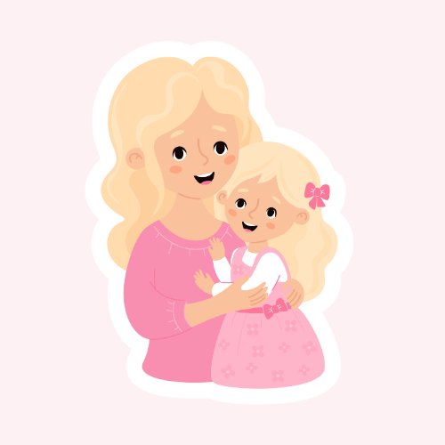 Girl Mom Sticker Sheet