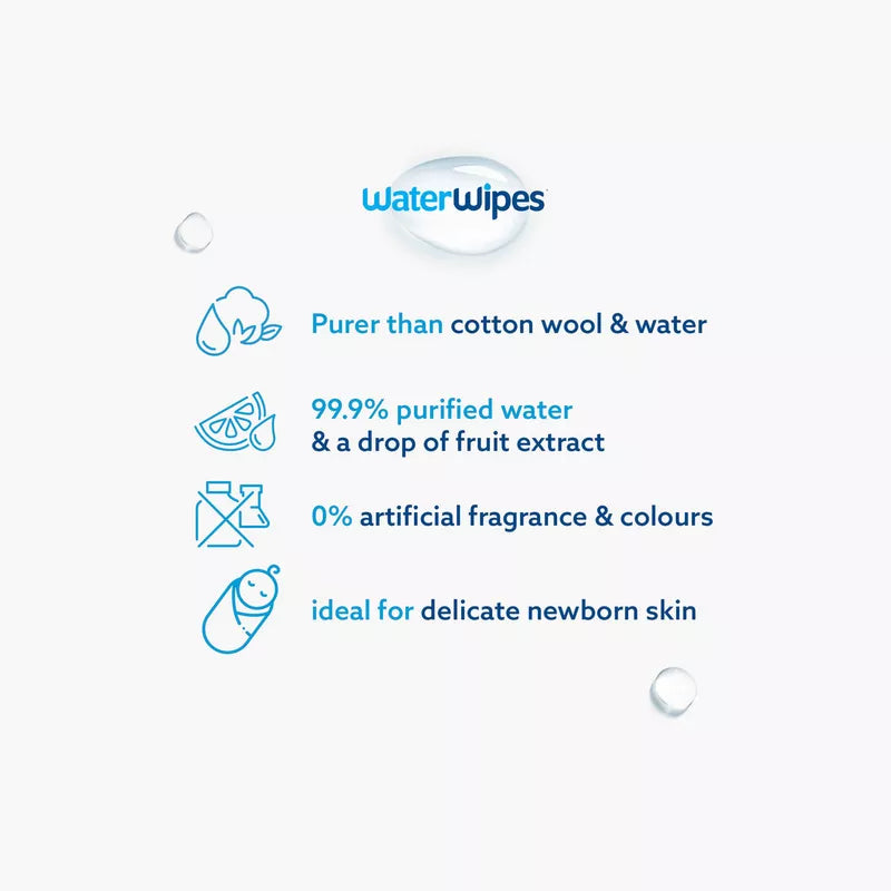 WaterWipes Original Plastic Free Wipes - 28 Sheets