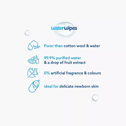 WaterWipes Original Plastic Free Wipes - 28 Sheets