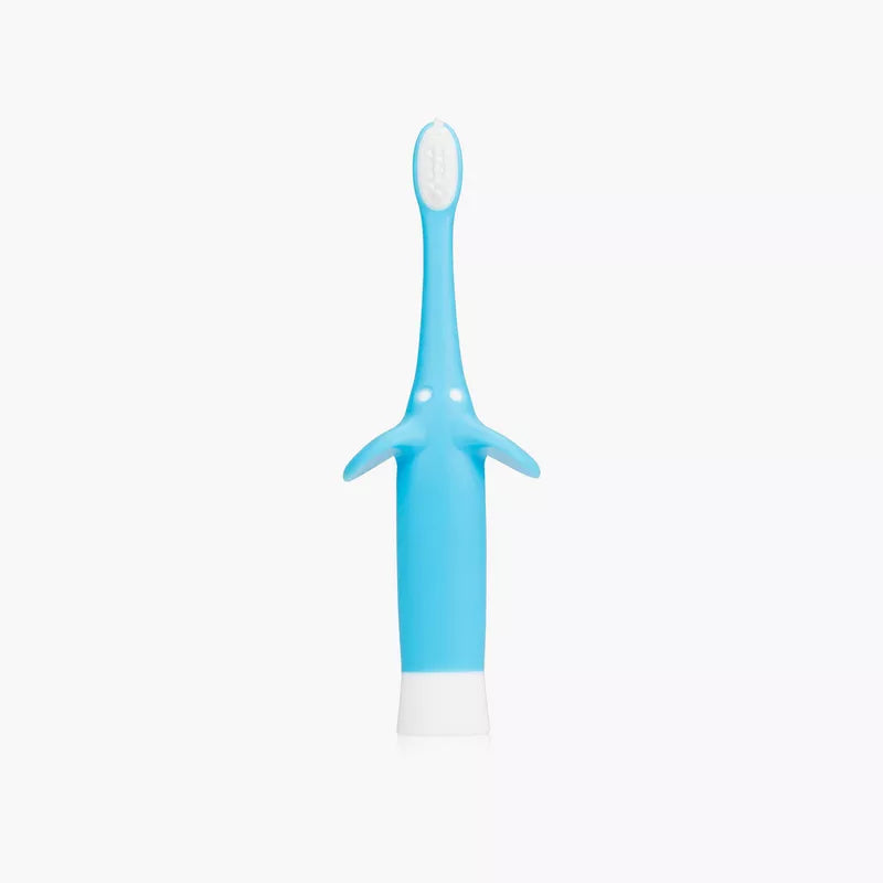 Infant-to-Toddler Toothbrush, Elephant (Blue)