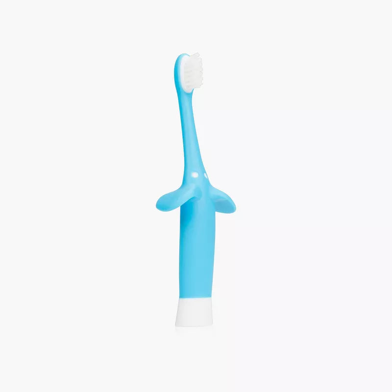 Infant-to-Toddler Toothbrush, Elephant (Blue)