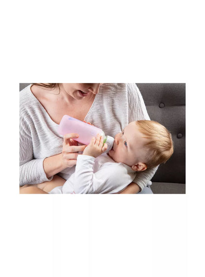 Dr. Brown's Narrow Neck Glass Sleeve (Pink) - 250 ml
