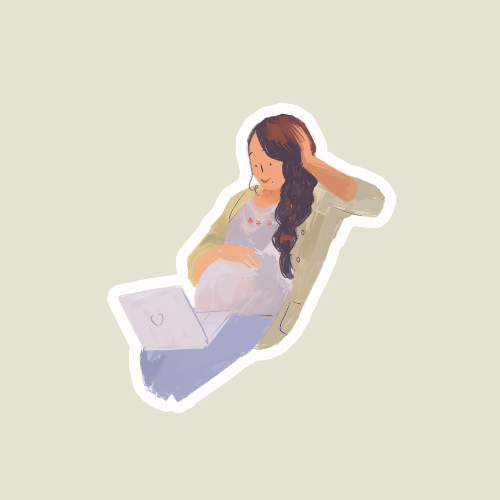 New Mom Sticker Sheet