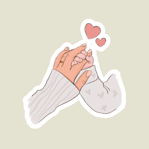 New Mom Sticker Sheet