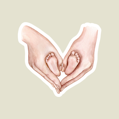 New Mom Sticker Sheet