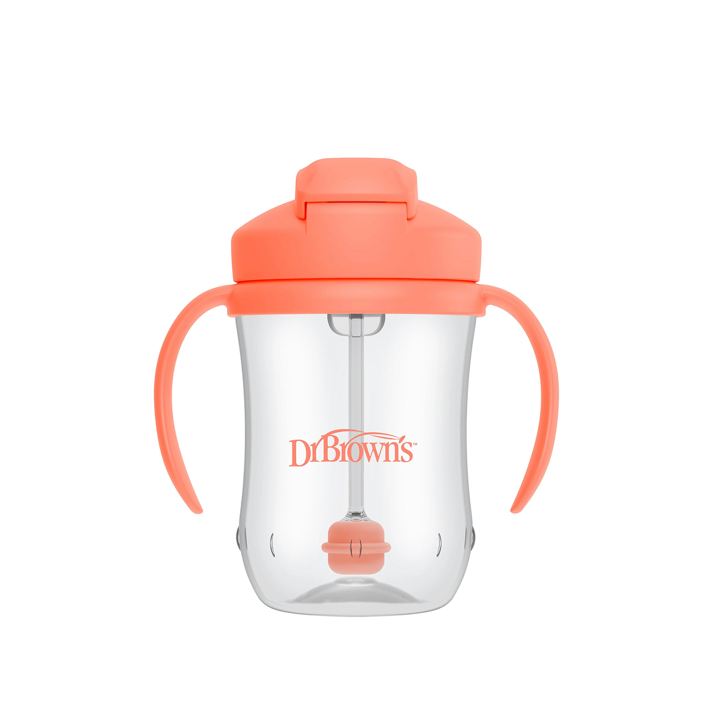 Milestones Baby’s First Straw Cup 9oz/270mL, Coral