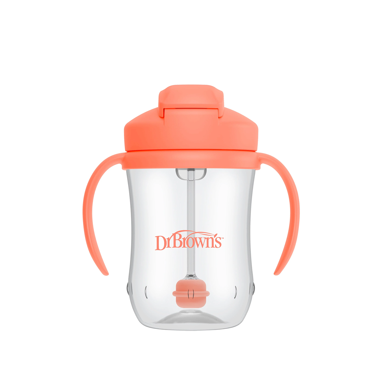 Milestones Baby’s First Straw Cup 9oz/270mL, Coral