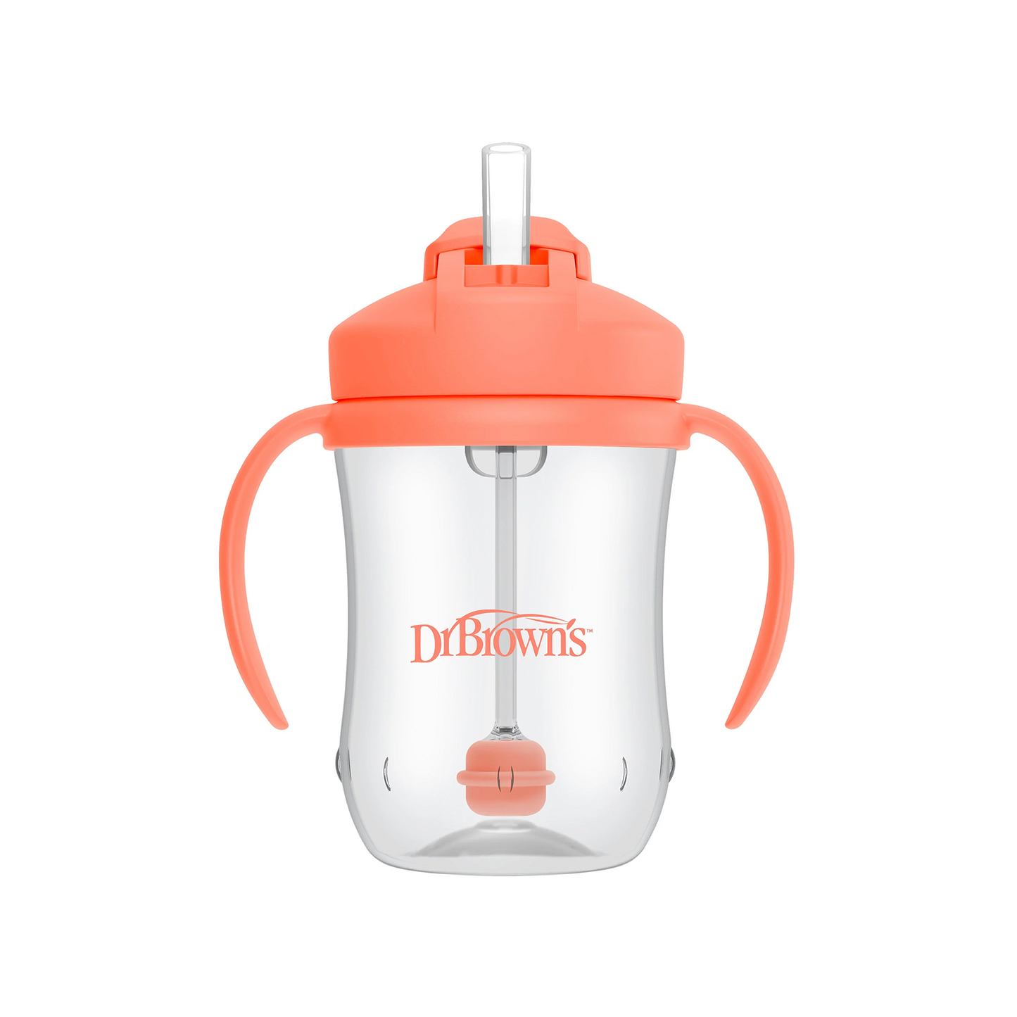 Milestones Baby’s First Straw Cup 9oz/270mL, Coral