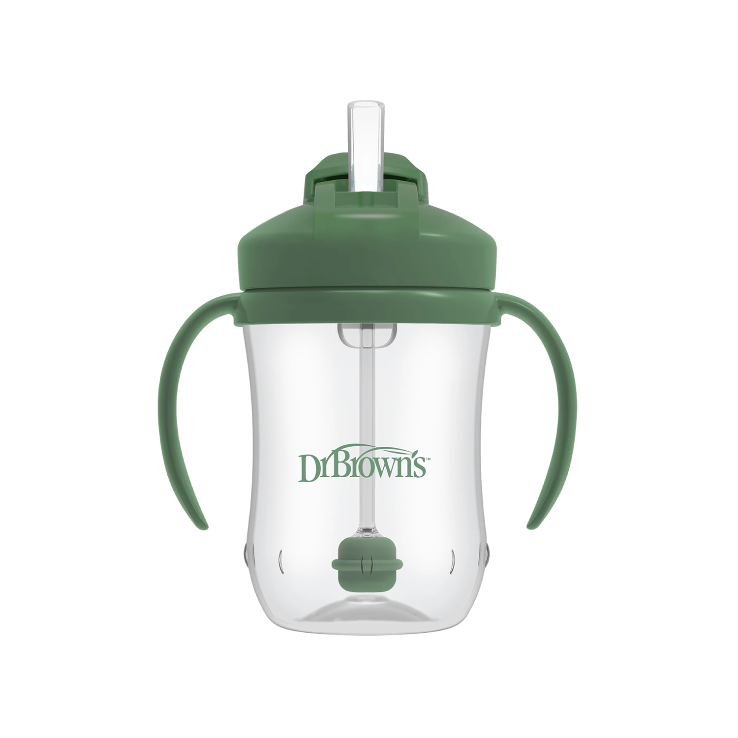 Milestones Baby’s First Straw Cup 9oz/270mL, Olive Green