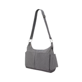 Textured Diaper Bag with Zip Closure
