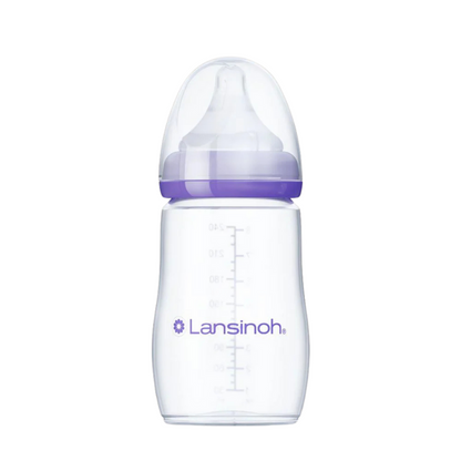 Lansinoh Baby Bottles 8 Ounces, 3 Count