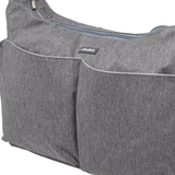 Textured Diaper Bag with Zip Closure