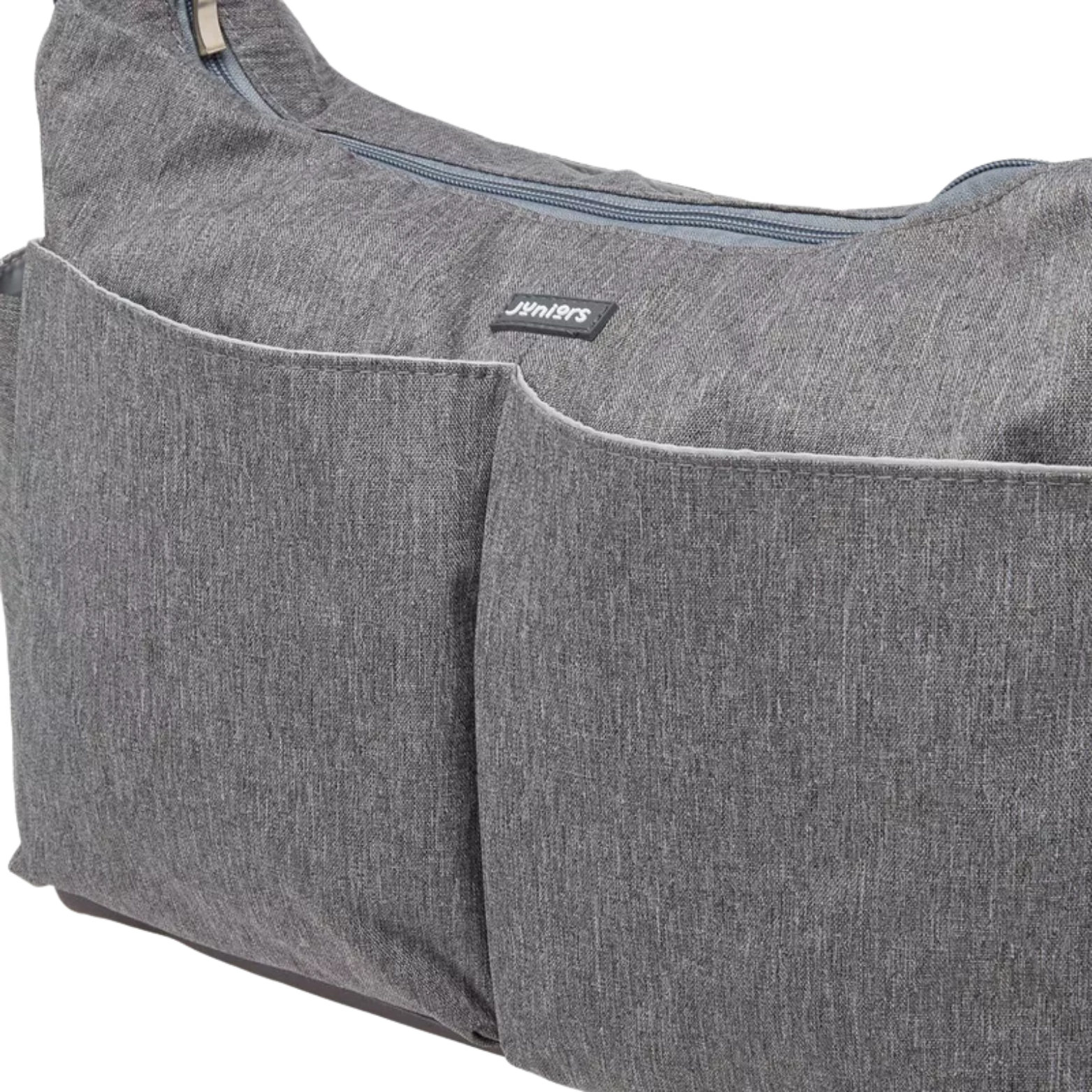 Textured Diaper Bag with Zip Closure