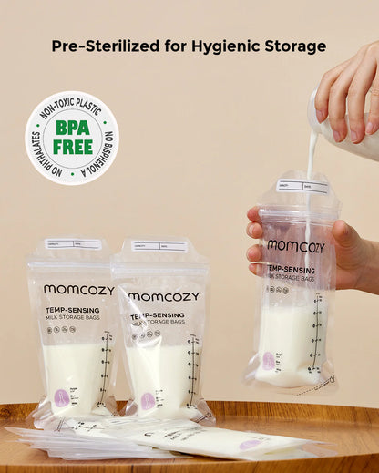 Momcozy Breastmilk Storage Bags - 50 Count