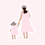 Girl Mom Sticker Sheet