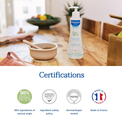Mustela Baby Cleansing Water - No-Rinse Micellar Water - 300ml