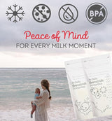 Dr. DuDu Breastmilk Storage Bags, 50 count, 220 ml