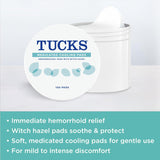 Medicated Cooling Pads - 100 Pads