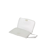 Textured Diaper Bag with Zip Closure