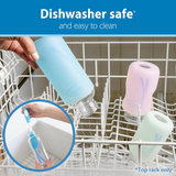 Anti-Colic Glass Baby Bottles, 8oz, Level 1 Slow Flow – 4 Pack