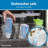 Natural Flow Anti-Colic Options+ Narrow Baby Bottle, Squirrel & Goat, 8 oz/250 mL, 0m+, 2-Pack