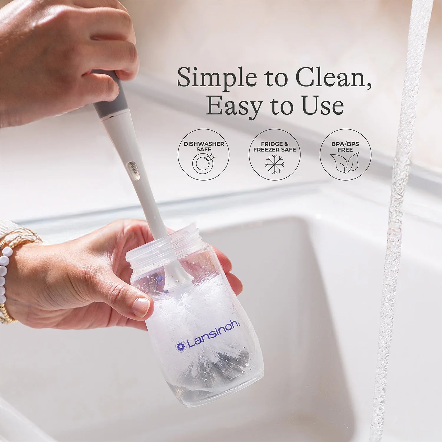 Baby Bottles 8 Ounces, 3 Count