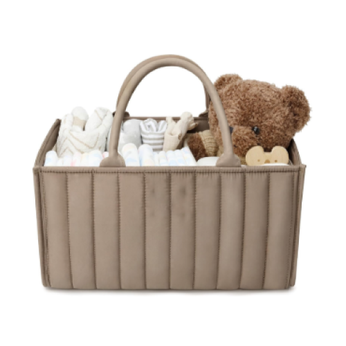 Diaper Caddy Organizer (Brown)