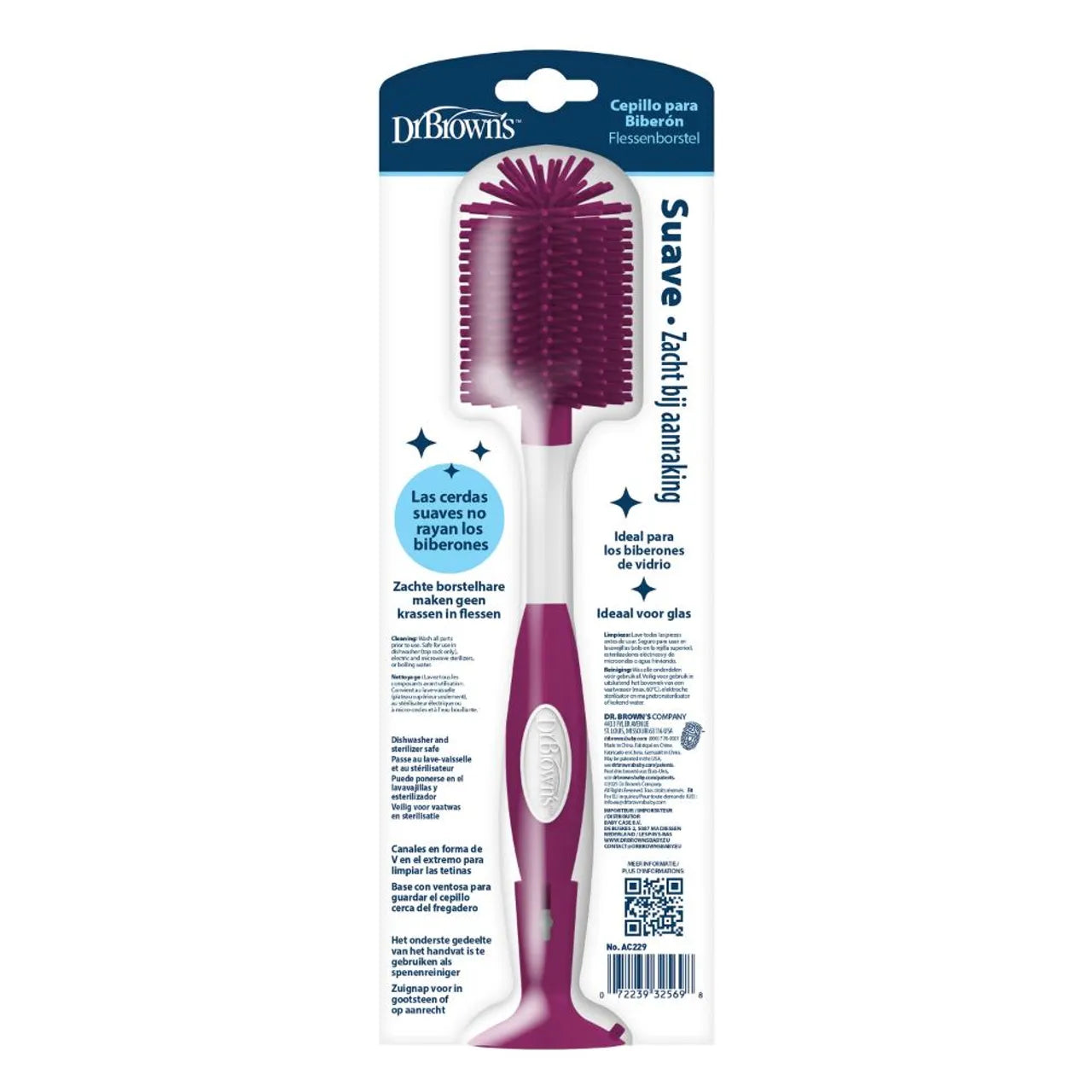 Soft Touch Bottle Brush