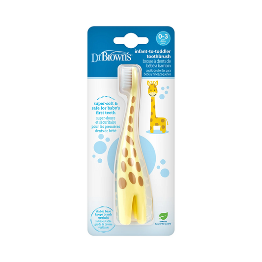 Dr. Brown's Infant-To-Toddler Toothbrush, Giraffe