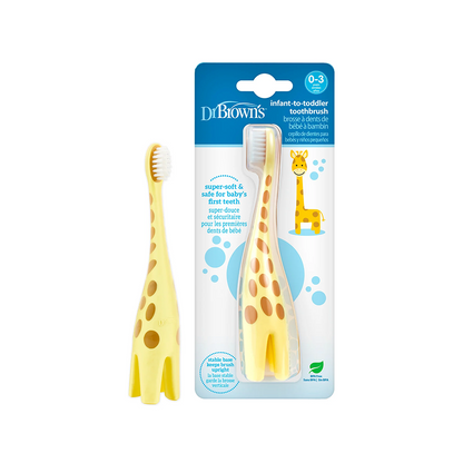 Dr. Brown's Infant-To-Toddler Toothbrush, Giraffe