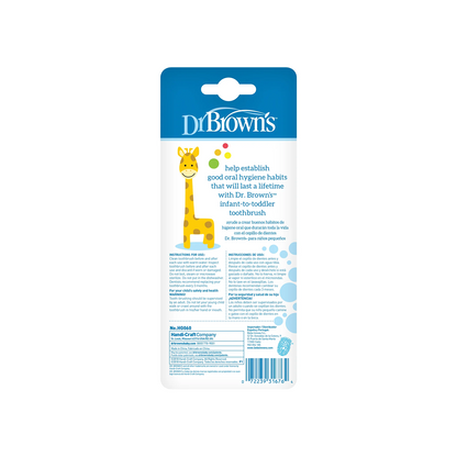 Dr. Brown's Infant-To-Toddler Toothbrush, Giraffe