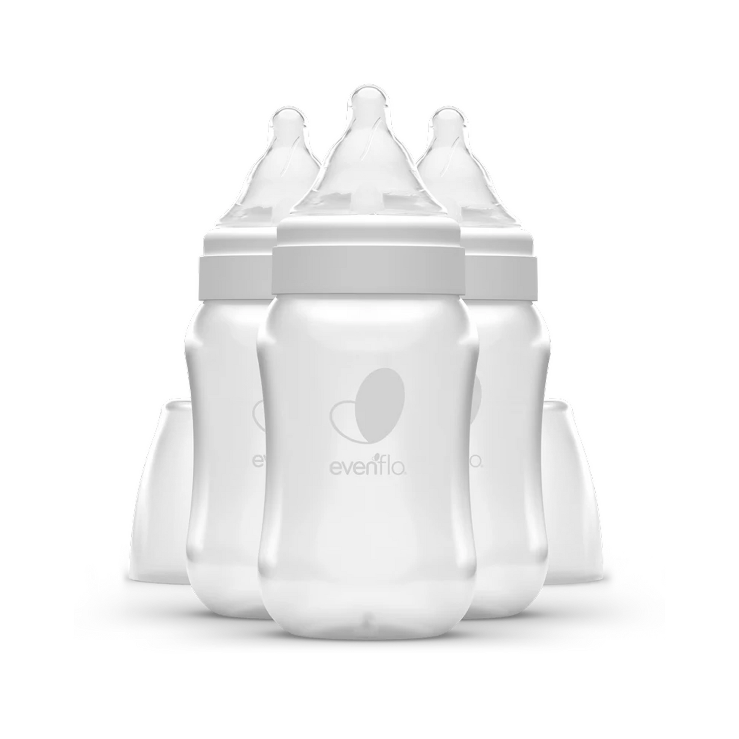 Evenflo Balance + Wide Neck, Plastic Baby Bottles, 9oz 3pk