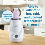 Anti-Colic Glass Baby Bottles, 8oz, Level 1 Slow Flow – 4 Pack