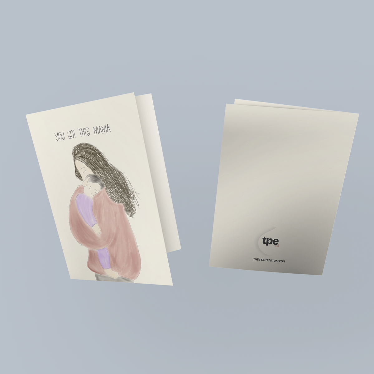 YOU GOT THIS, MAMA Card on Textured Paper
