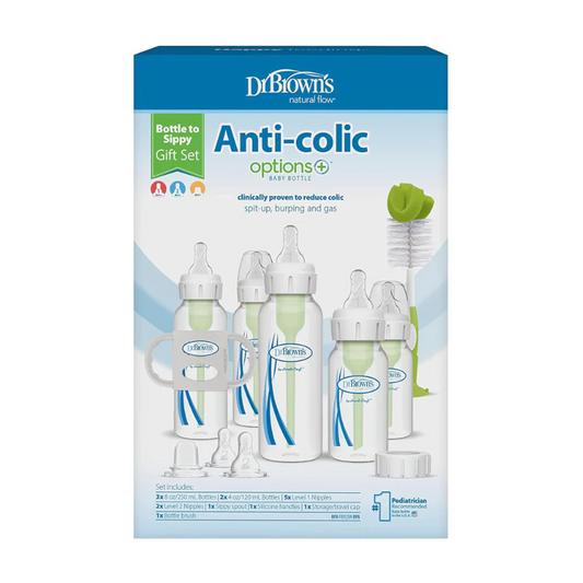 Dr. Brown's Options+ Narrow Bottle to Sippy Gift Set