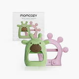 Wrist Hand Teether Pink/Green