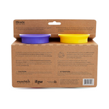 Munchkin Miracle 360° WildLove Spoutless Sippy Cup, 9 oz, Bee/Lemur, Unisex, 2 Pack