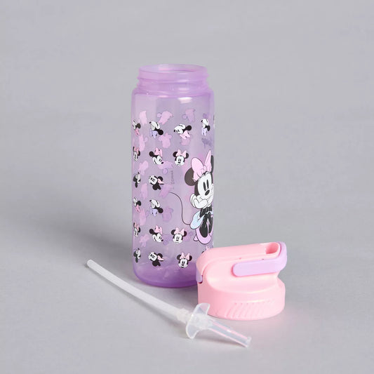 Minnie Mouse Print Water Bottle