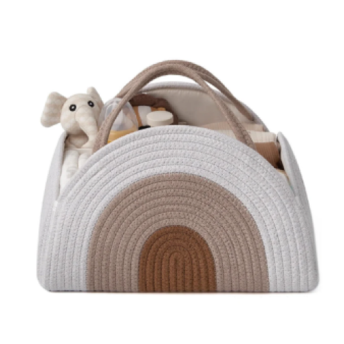 Rope Diaper Caddy Organizer