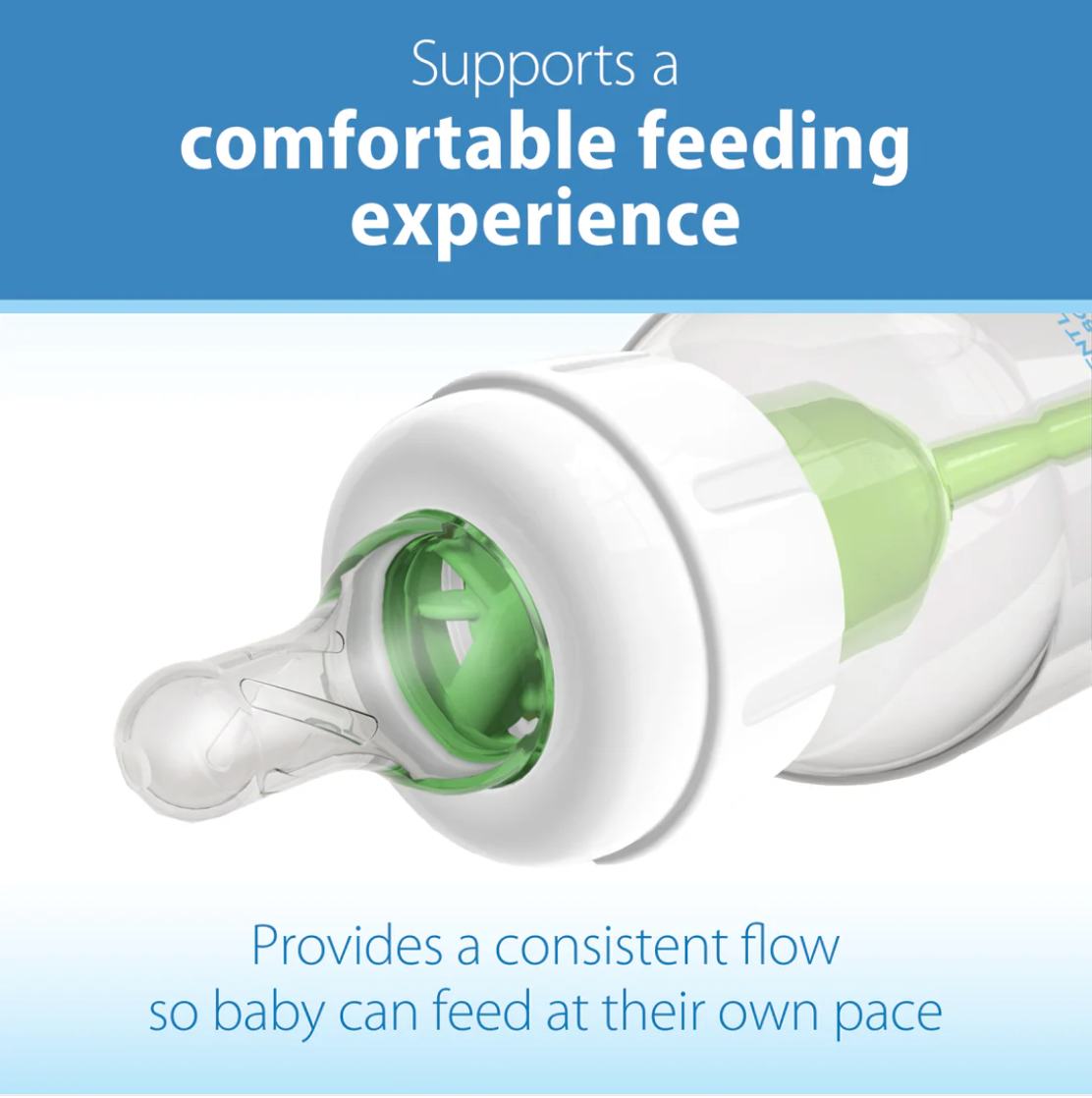 Dr. Brown's Natural Flow Narrow Baby Bottle Silicone Nipple, Preemie Level (2-Pack)