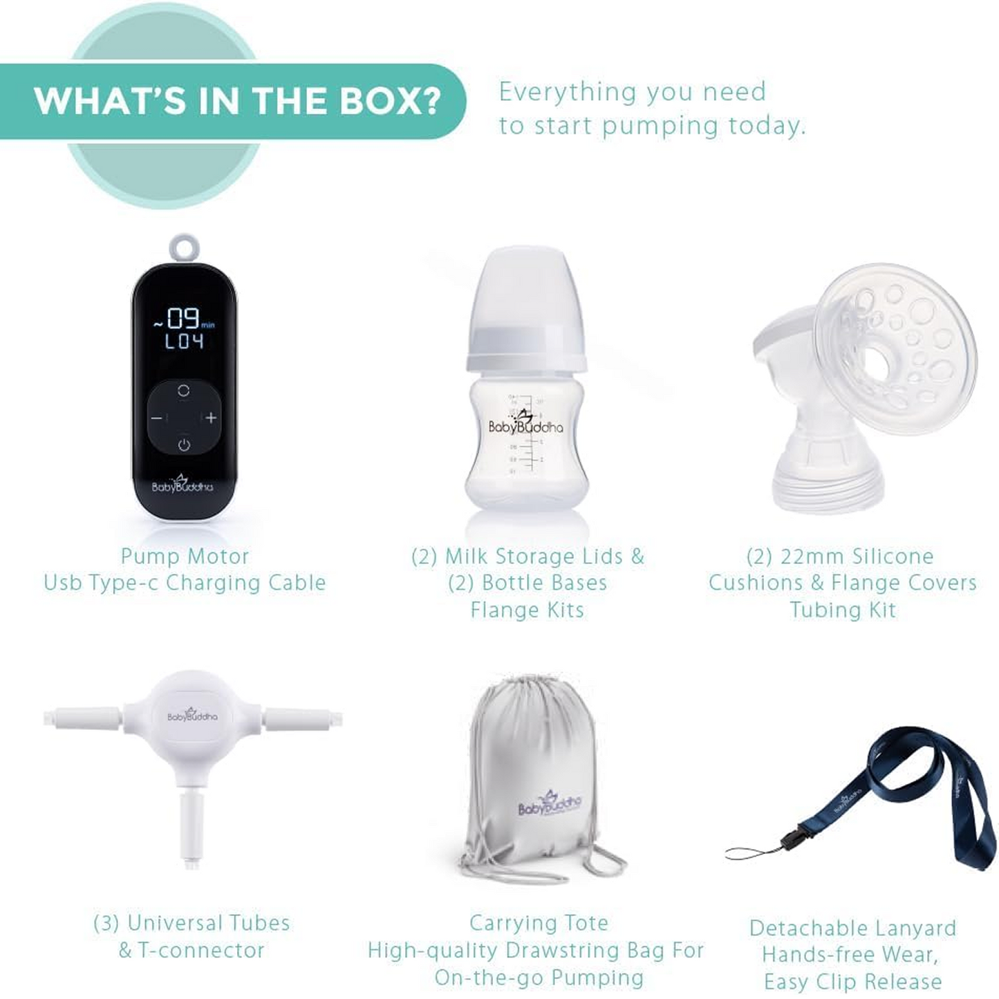 BabyBuddha 2.0 Primary Portable Breast Pump
