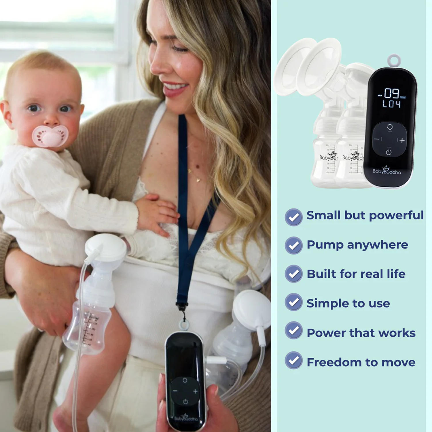 BabyBuddha 2.0 Primary Portable Breast Pump
