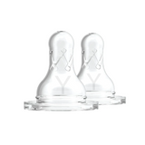 Y-Cut Silicone Narrow Options+ Nipple Pack of 2