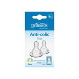 Y-Cut Silicone Narrow Options+ Nipple Pack of 2