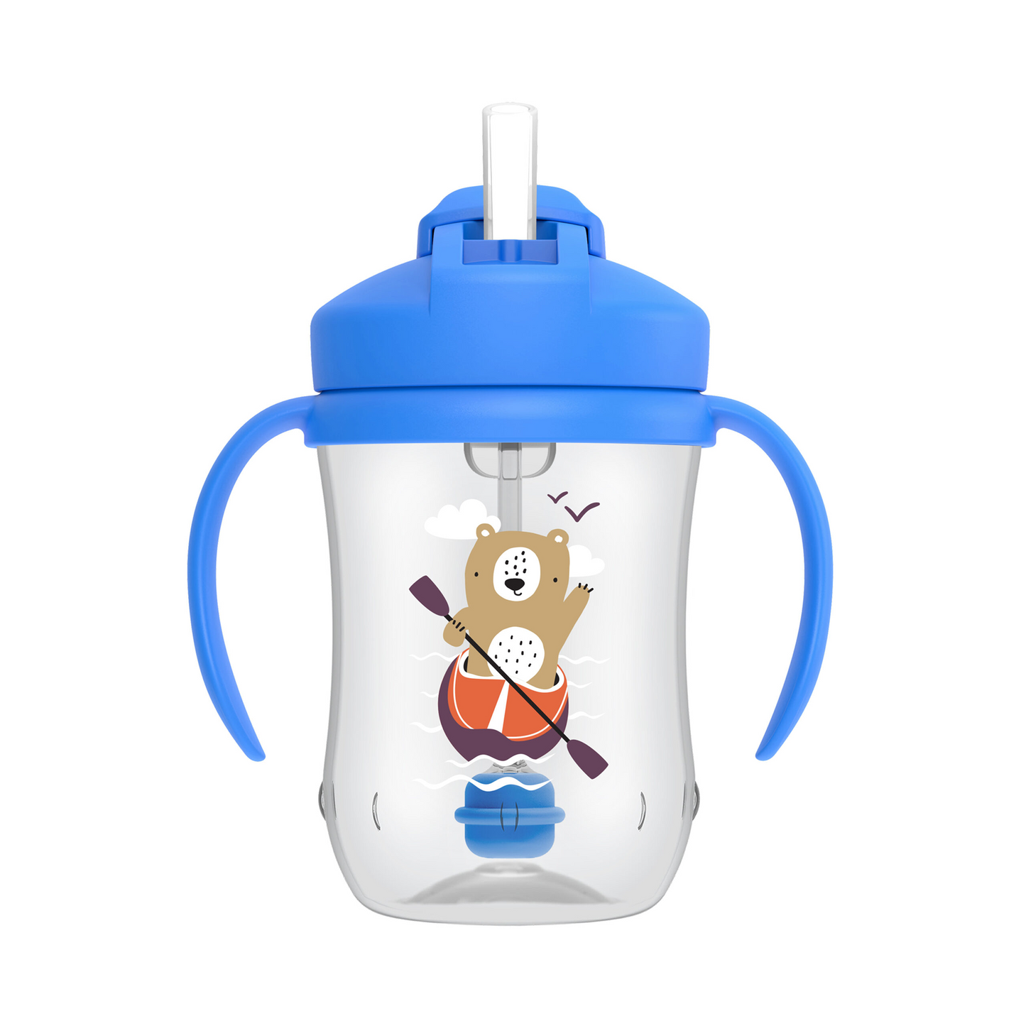 Baby’s First Straw Cup with Handles Blue 270ml